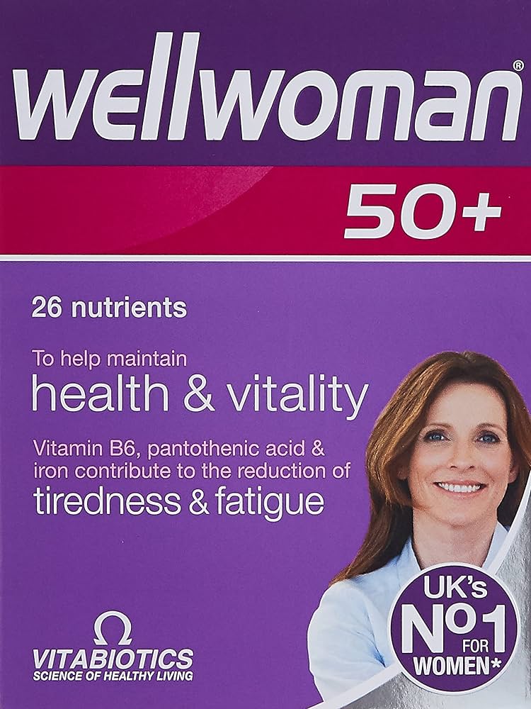 Wellwoman 50+ Multivitamin 30's - A2D LIMITED @Ashbiz