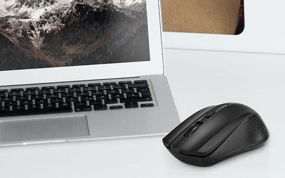 XTECH MOUSE WLS 2.4 GHZ 4 - BUTTON MFR# XTM - 310BL - A2D LIMITED @Ashbiz
